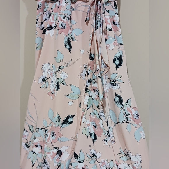 SOLD Flutter Shoulder Hi-Lo Maxi Dress - Picture 5 of 12
